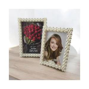 스탠드 진주 사진 인테리어 로맨틱 액자 루미나D 탁상