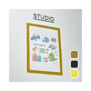 게시판 a4 자석액자 안내문 벽부착 액자 투명 무타공 루미나D