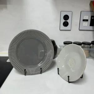 블랙 거치대 책받침대 철제 접시거치대 소 액자 다용도 도마거치대