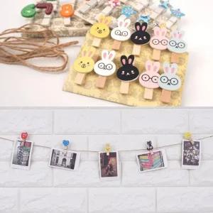 장식 사진걸이 우드 노끈 폴라로이드 마끈 즉석사진 포토