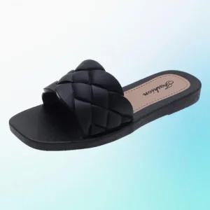 슬리퍼 여름 직장 실내 퀼팅 트위스트 직장인 슬리퍼