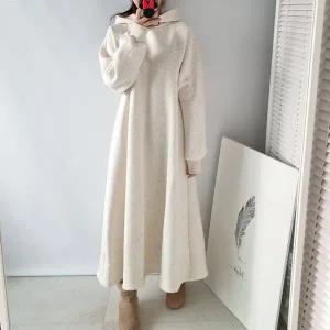 [하프클럽/] 도톰특양면후드원피스 NSP913M512 빅사이즈