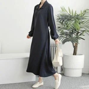 [하프클럽/] 누리카라넥리본원피스 ART697M512 빅사이즈