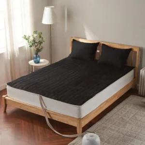 실크 레이즈 바닥난방 극세사 전기장판 매트카바거실찬기 온수매트커버/