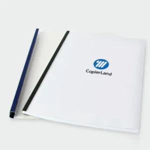 스틸 열 제본 표지 책커버 A4 청색100매 3mm