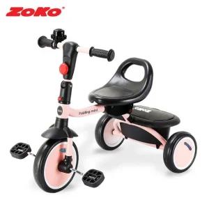 ZOKO 조코 폴딩 미니 세발자전거 (핑크)