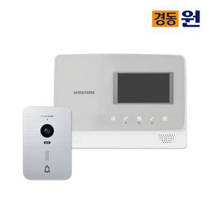 [경동나비엔] 셀프시공 비디오폰(인터폰) NHA-0475(실버)+초인종포함