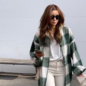 [난닝구]루더스 체크후드롱남방