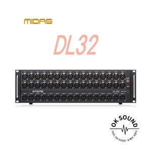 MIDAS DL32 마이다스 디지털 IO 스테이지 박스 스네이크 32 입력/16 출력 스테이지 박스