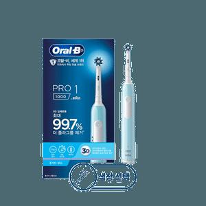 오랄비 PRO1000 전동칫솔 (핸들1+리필모1+충전기)
