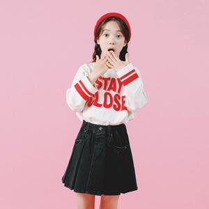 [아이러브제이] B.나빌레라 데님 플리츠 스커트 JVFSK22