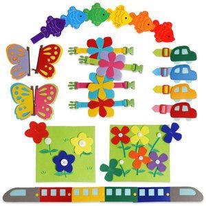 [매직캐슬]MC90371 인지놀이 무지개 소근육놀이 7종