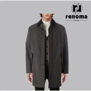 [롯데백화점]레노마 FW 레노마 카라 탈부탁  가볍게 입기좋은 다크그레이 트렌치코트 BH03ADG