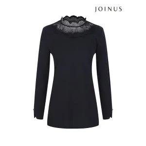 [하프클럽/조이너스]레이스배색블라우스_JABS3-WKL250