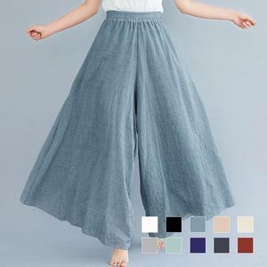 [RGLP74Q8]월랑 아사면 항아리 통바지 SD 230324 치마바지