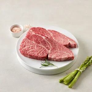 갤러리아 [어나더미트]1++No.9 한우 꽃등심 300g