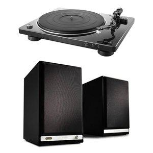 데논 DP-450USB 턴테이블 + 오디오엔진 HD6 스피커 오디오