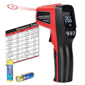 조리 오븐 그리들 엔진 HVAC를 위한 대형 컬러 LCD 백라이트 디스플레이와 최신 위치 및 조정 가능한 방사율 최대 최소화 기능을 갖춘 비접촉 58 F 788 F 50 420