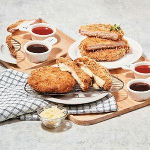 김동완 제주돼지통까스세트(등심8팩+치즈2팩+소스1병)