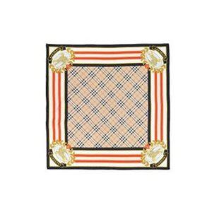 [버버리]버버리 몽타주 프린트 실크 스퀘어 스카프 80679311