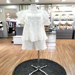 [에블린][에블린] 에블린 퓨어 프릴 반팔 파자마 EBPPF2414C (P003597353)