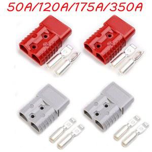 앤더슨 플러그 케이블 단자 배터리 전원 커넥터 키트 충전 50A 120A 175A 350A 600V