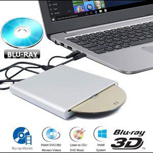 USB 3.0 외부 블루레이 및 DVD 플레이어 슬롯 휴대용 광학 드라이브 블루레이 콤보 DVD CD 라이터 프레손