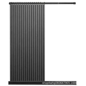 접이식 커튼 파티션 무타공 가벽 투명 거실 방 공간분리 무설치 슬라이딩 욕실 분리