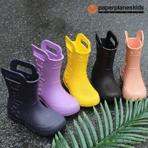 [보리보리/페이퍼플레인키즈]키즈 레.인 신.발 부.츠 PM06130003