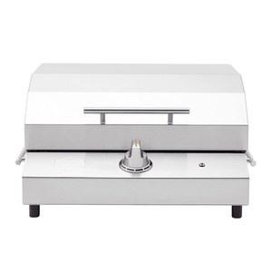 케니언 G2 휴대용 테이블탑 전기 그릴 1440W 싱글 버너 스테인리스 스틸 본체 주조 알루미늄 강판 실내외용 UL 승인 탈착식 뚜껑 식기세척기 안전 120볼트