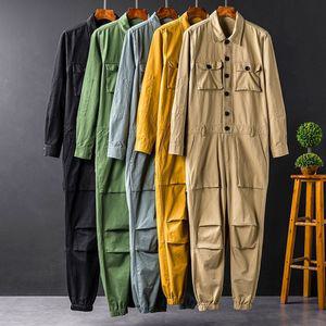 미군 점핑슈트 작업복 빈티지 레트로 포켓 멜빵바지 캐쥬얼