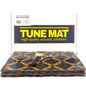 방진매트세트선택 튠매트 TUNEMAT 알루미늄 부틸 방음지 차량용 흡음 차음재 튠 방진매트 ...