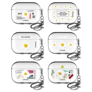 에어팟프로 전용 데이지 플라워 클리어 케이스