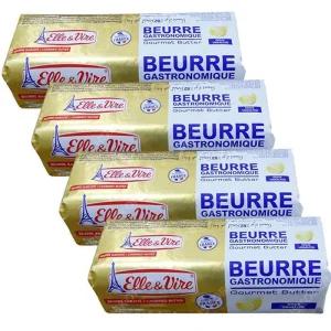 엘르앤비르 고메버터 500g 4개(아이스) 발효 무염버터 우유