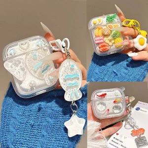 에어팟 4 3 2 프로 레진 금붕어 키링 투명 젤리케이스