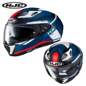 HJC 오토바이헬멧 C10 세미블랙 홍 바이크 풀페이스