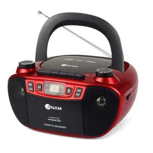 아남A90 포터블 카세트 CD플레이어 라디오 MP3