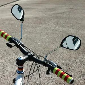 사이드미러 사이드미러 킥보드 자전거 백미러 2p 자전거 1세트 후사경