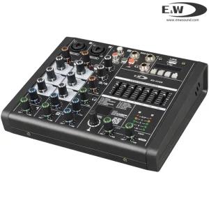 E&W MX-4USB 4채널 오디오믹서