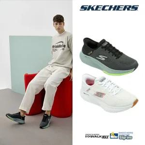 스케쳐스 25FW 최신상 남성용 고워크 맥스쿠셔닝 슬립인스