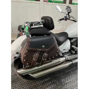 할리 사이드가방 바이크 리어백 방수 사이드 탑박스 사이드사방(49x17x28cm)-블랙