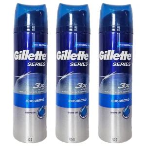 질레트 시리즈 젤 모이스춰라이징 195g 3개