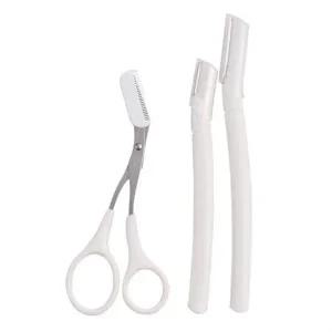 눈썹정리세트 3종 숱가위 트위저 눈썹정리칼