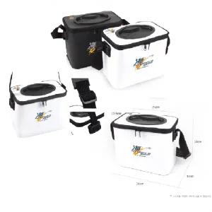 자동문 낚시보조가방 루어가방 밑밥통 두레박 뽈락통_23141597