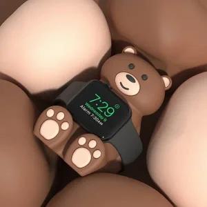 다번다 도리도리 곰돌이 워치 충전독 거치대