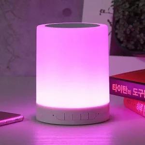 다번다 블루투스 통화가능 무드등 6컬러 3단 밝기 조절 스피커_23195386