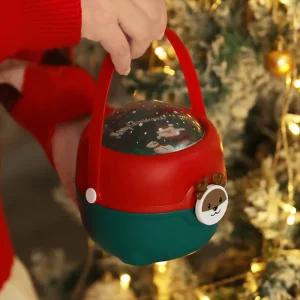 (산타핫딜) DIY 하드케이스 선물 가방/크리스마스 산타 조립 손가방 만들기/유치원 어린이집 장식 소품 쇼핑백/226번