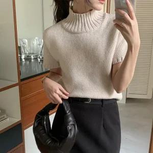 [코코블랑] 버크 반목 울 니트