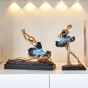 발레리나 조각 발레 무용 소품 오브제 장식 미니 장식품 인테리어 조각상