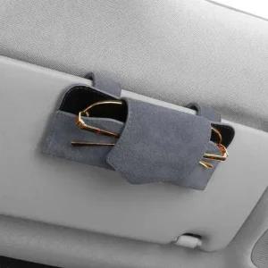 차량용선글라스클립 케이스 안경 거치대 선바이저